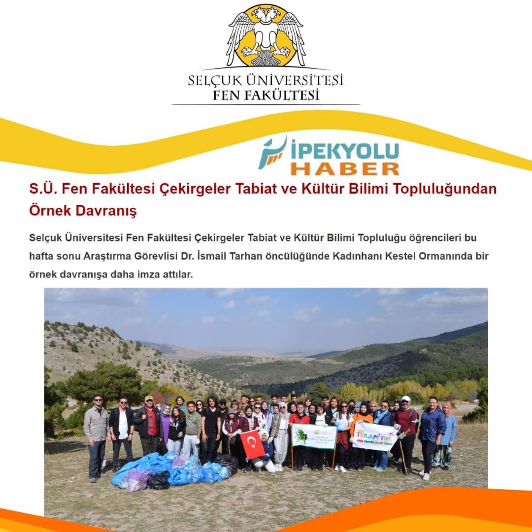 Kestel ormanı çevre temizliği